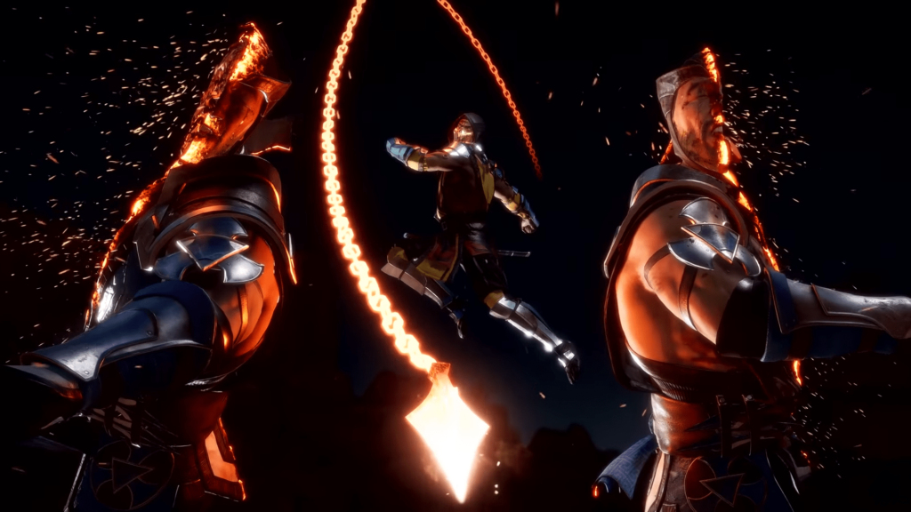 Mortal Kombat Scorpion's Fatality Evolution (From MK - MK11 Ultimate)  Mortal  Kombat's Scorpion has been lighting up people for decades. Here's a look at  the fire-spitting ninja's brutal fatalities over the