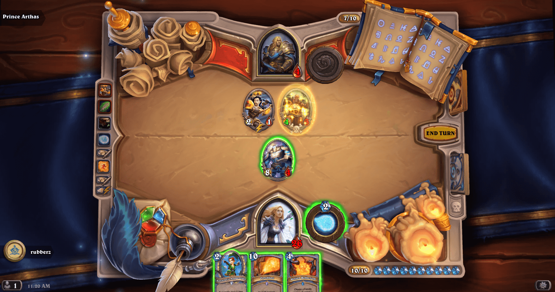 Hearthstone Jaina Book of Heroes, Arthas