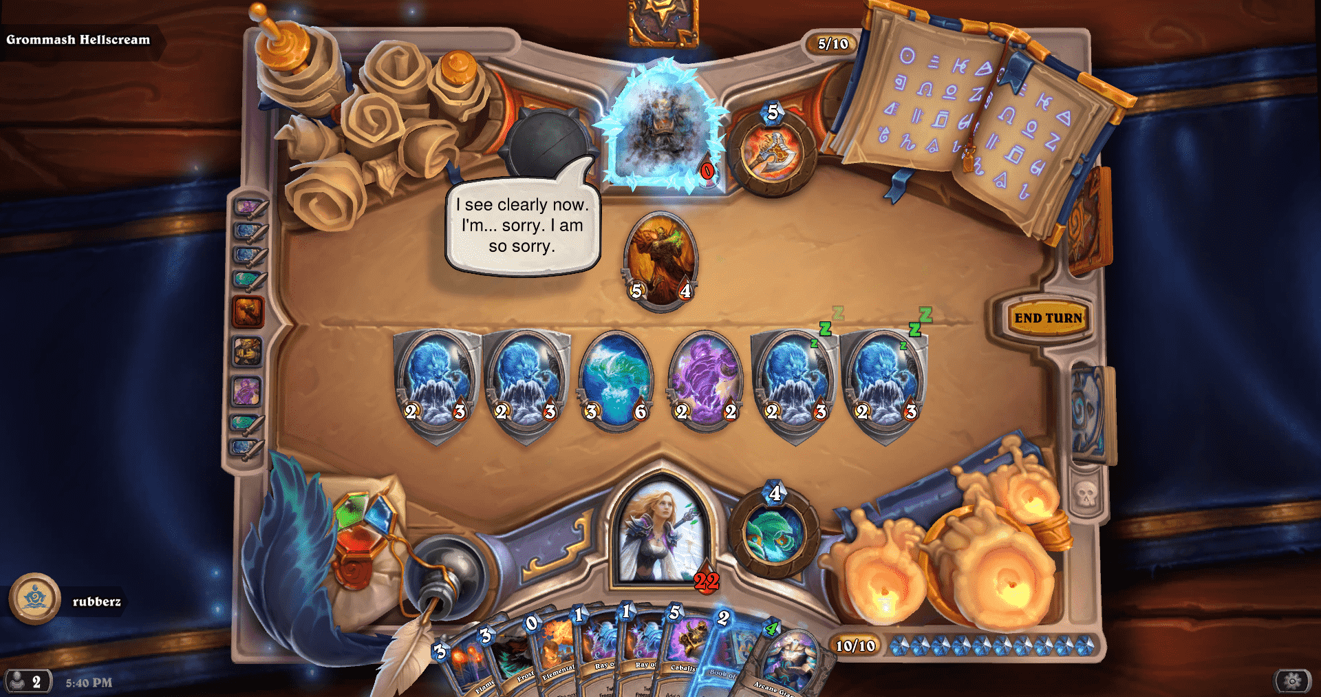 Hearthstone, Jaina Book of Heroes, Grommash Hellscream