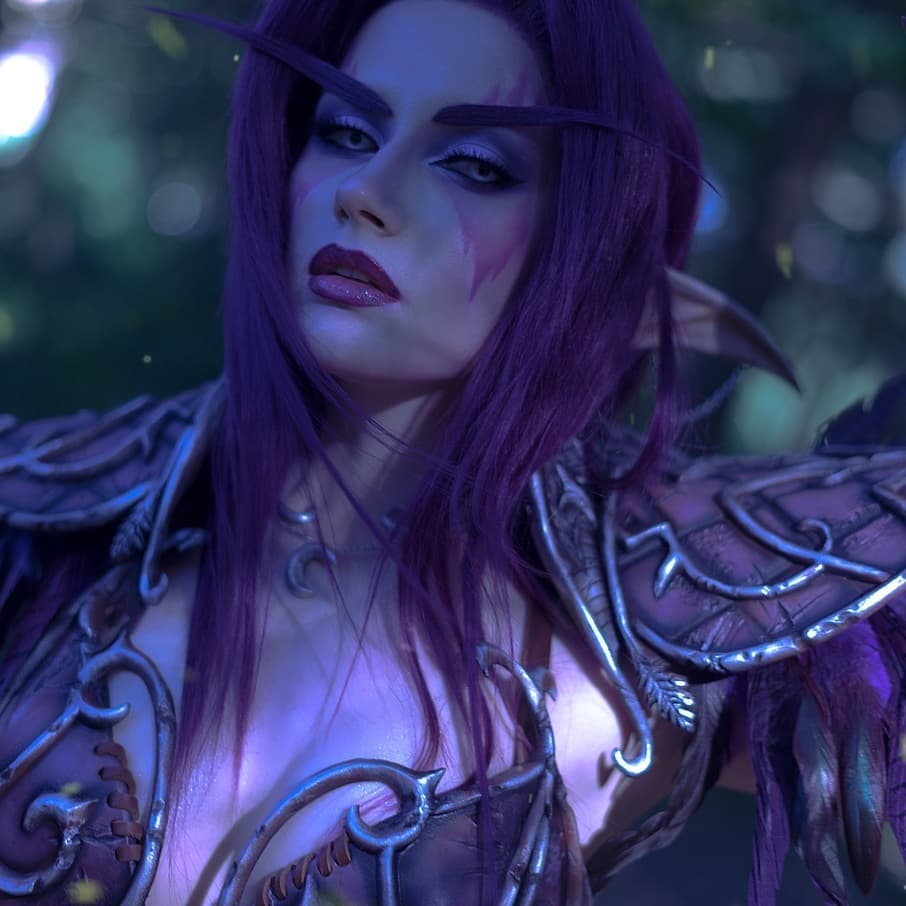 Night Elf Druid cosplay from World of Warcraft by Narga