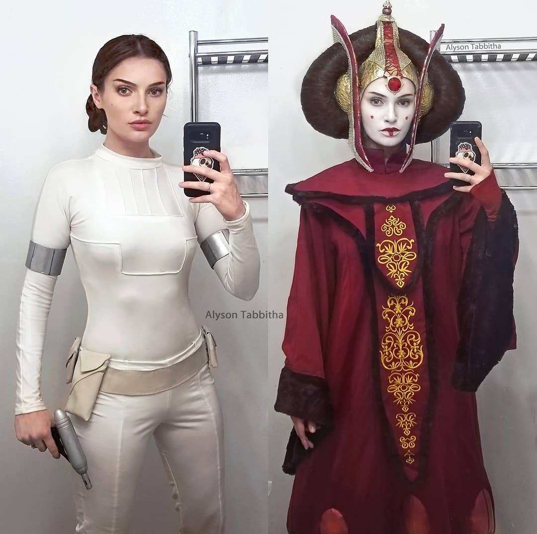 Padme Amidala from Star Wars cosplay by Alyson Tabbitha