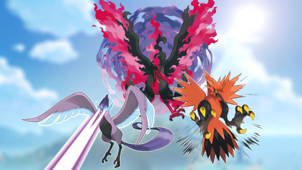 Galarian Zapdos, Articuno and Moltres