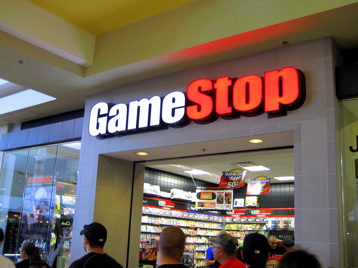 Gamestop store