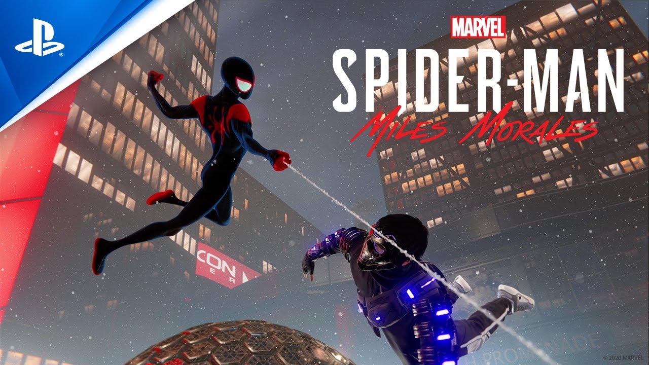 miles into the spider-verse suit on ps5