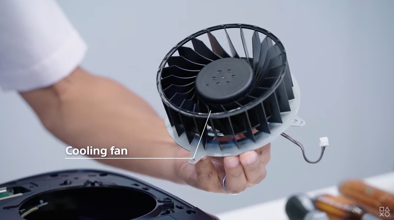PS5 cooling fan