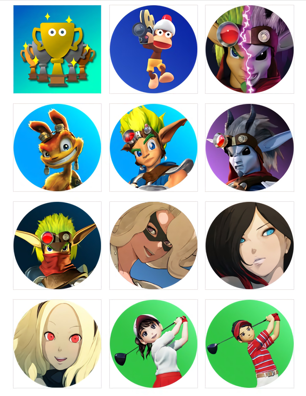 Playstation Network new avatars