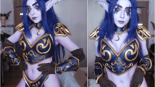 Shandris Feathermoon from World of Warcraft cosplay by