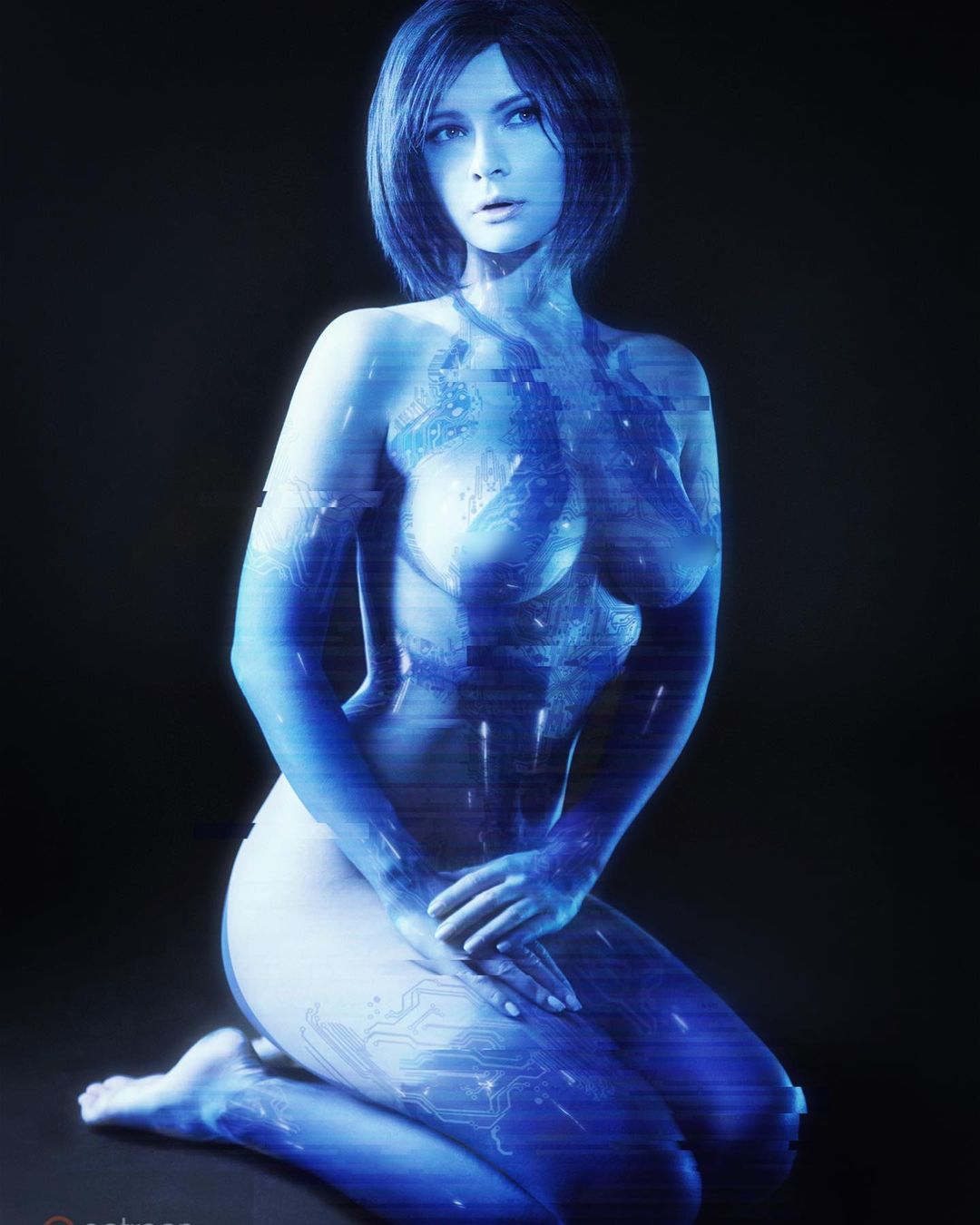 Cortana cosplay by Jannetincosplay. 