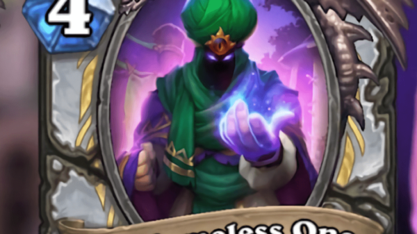 The Nameless One in Hearthstone: Madness at the Darkmoon Faire