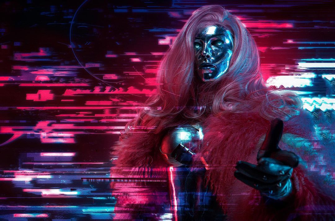 Lizzy Wizzy from Cyberpunk 2077 cosplay