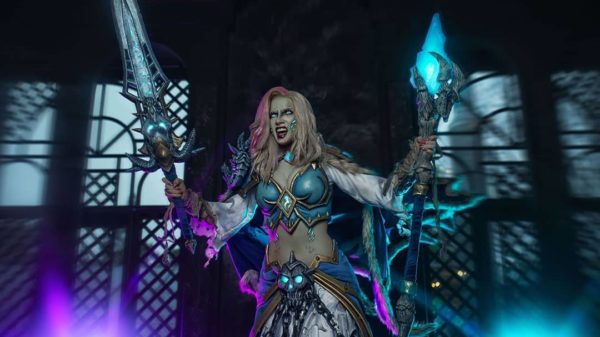 Frost Lich Jaina cosplay from Hearthstone by Narga