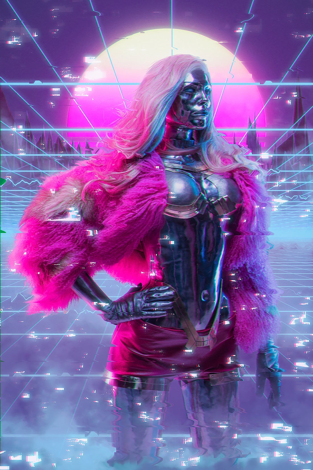Lizzy Wizzy from Cyberpunk 2077 cosplay