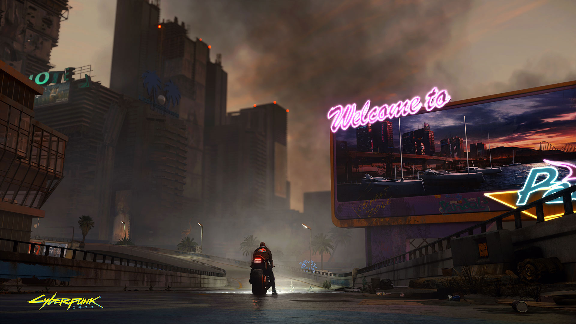 Cyberpunk 2077 map Night City