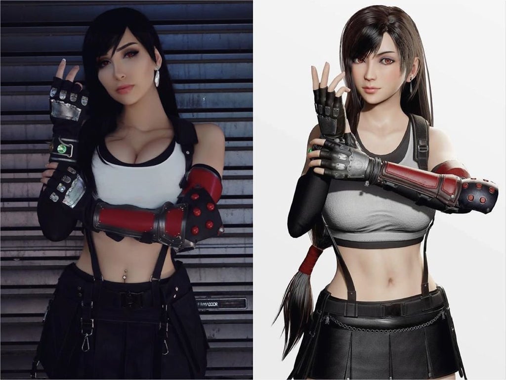 Best video game cosplay of Beke Jacoba, Tifa