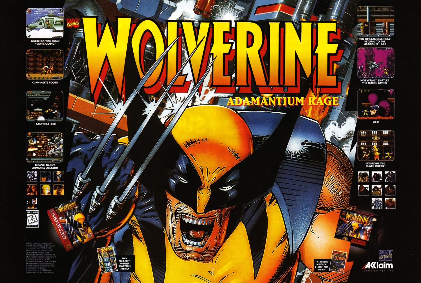 Wolverine: Adamantium Rage is the birthplace of grime music