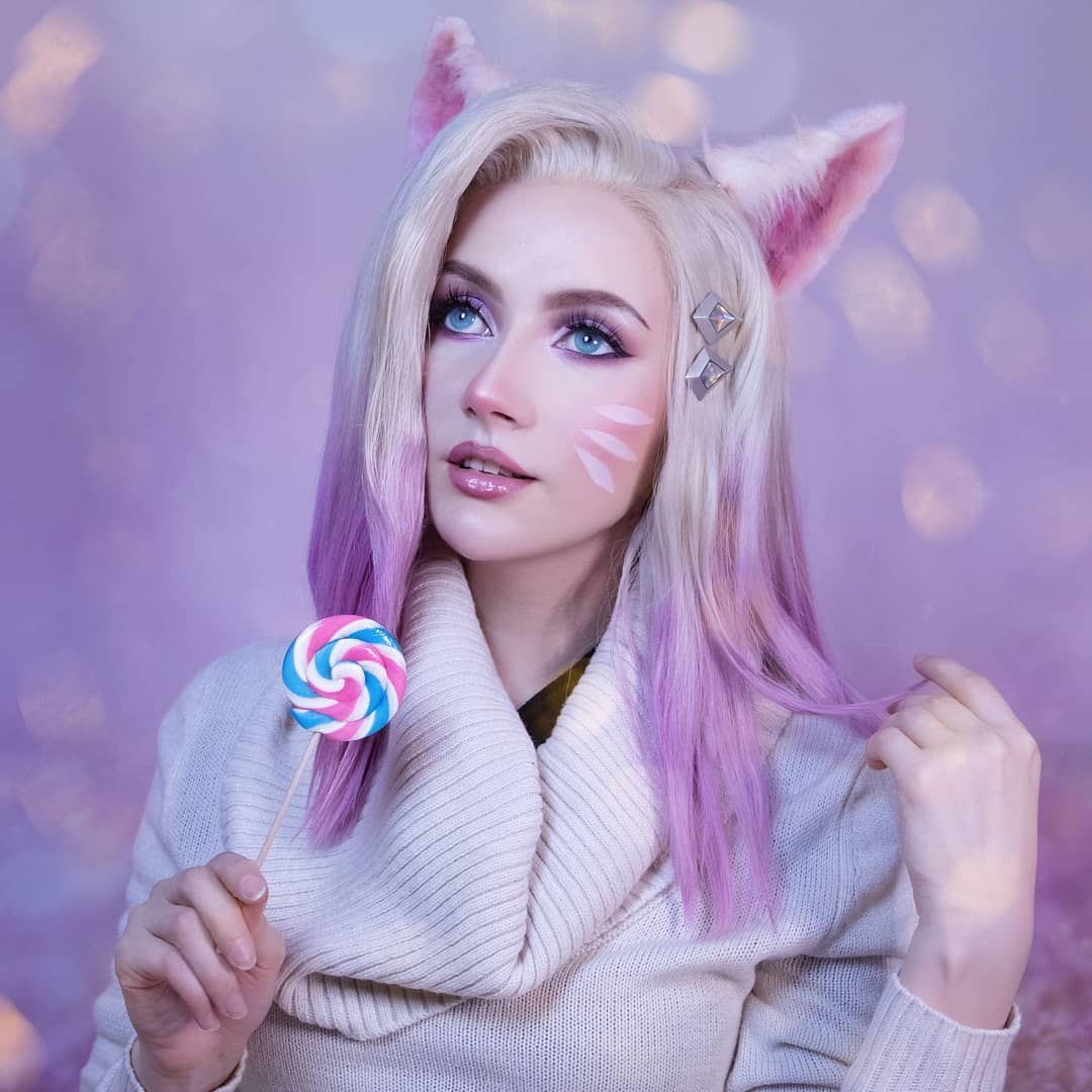 K/DA Ahri cosplay by Narga