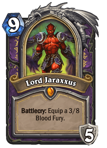 Lord Jaraxxus returns to Hearthstone