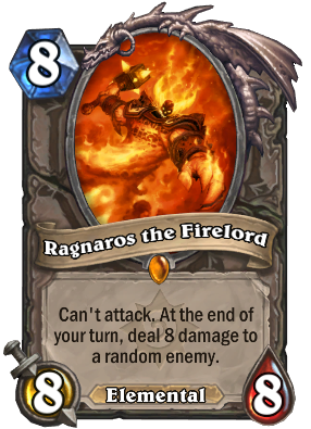 Best Hearthstone Classic cards, Ragnaros the Firelord