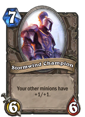 Best Hearthstone Classic cards, Stormwind Champion