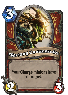 Best Hearthstone Classic cards, Warsong Commander