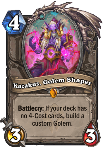 Kazakus, Golem Shaper