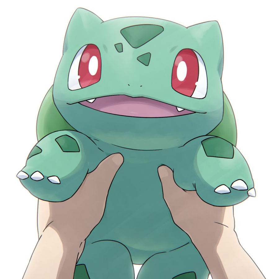 I chose Bulbasaur as my starting Pokemon