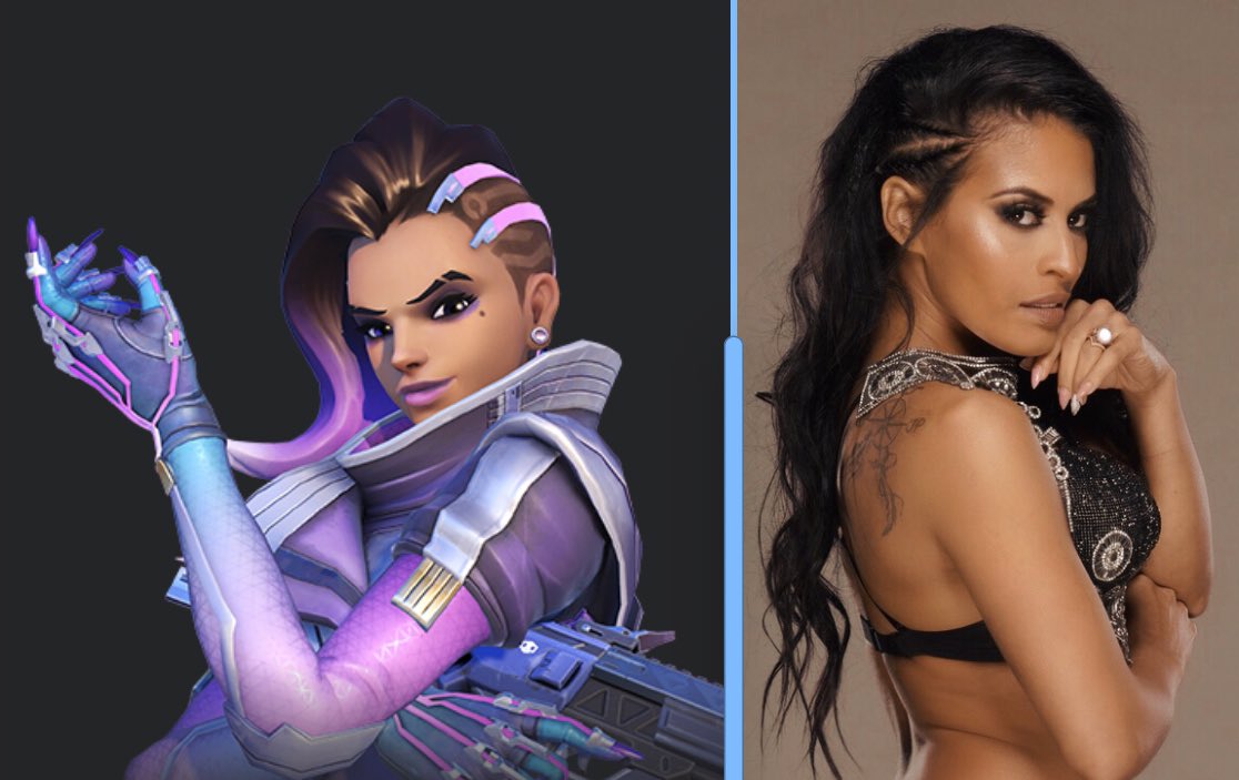Video game cosplay of Zelina Vega