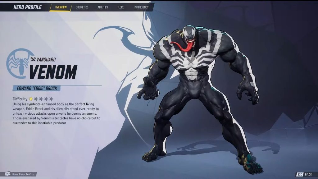 Overview Venom