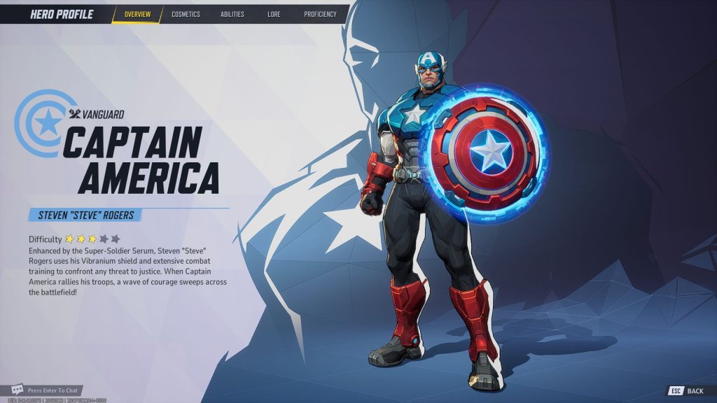 Overview Captain America