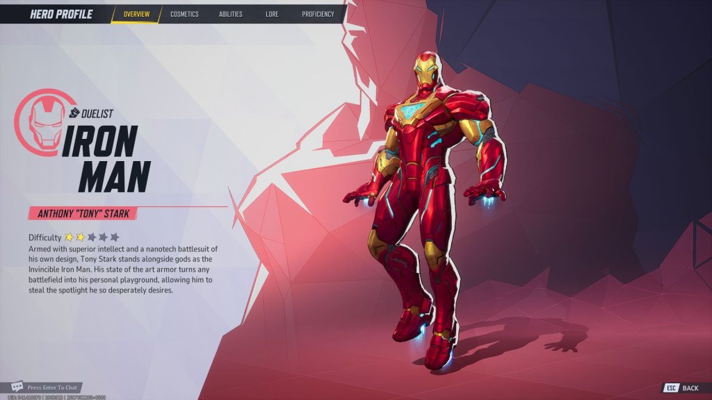 Overview Iron Man