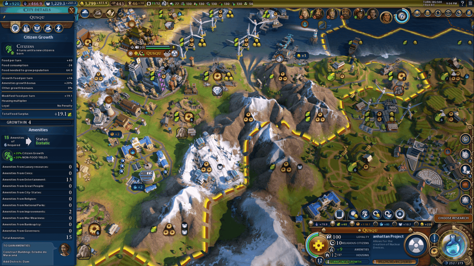 A Guide to Playing as the Incan Pachacuti Civ 6 Leader in Civilization ...