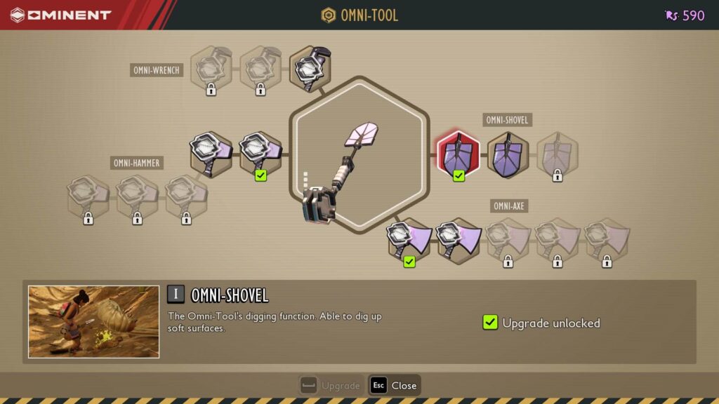 Unlocking Omni Shovel